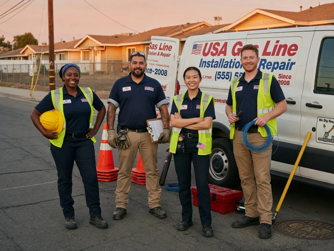 Gas Line Installation company in Ocean View, DE